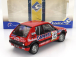 Solido Peugeot 205 1.6 Gti N 132 Rally Montecarlo 1986 Francois Delecour - Anne Chantal Pauwels 1:18 Červená