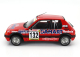 Solido Peugeot 205 1.6 Gti N 132 Rally Montecarlo 1986 Francois Delecour - Anne Chantal Pauwels 1:18 Červená