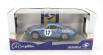 Solido Renault Alpine A110 1600s (nočná verzia) N 17 Rally Montecarlo 1972 B.darniche - A.mahe 1:18 Blue Met