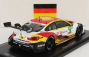 Spark-model BMW radu 4 M4 Bmw Team Rmg N 15 Dtm Hockenheim 2018 A.farfus 1:43 Biela červená žltá