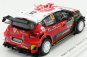 Spark-model Citroen C3 Wrc Team Citroen Total Abu Dhabi Wrt N 12 Rally Suede 2018 M.ostberg - T.erksen 1:43 Červená čierna biela