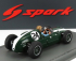 Spark-model Cooper F1 T51 Climax Team Cooper Car Company N 24 Winner Monaco Gp Jack Brabham 1959 Majster sveta 1:43 Zelená Biela