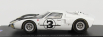 Spark-model Ford usa Gt40 Mkiv 7.0l V8 N 3 12h Sebring 1966 W.hansgen - M.donohue 1:43 Biela Čierna