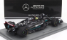 Spark-model Mercedes gp F1 W14 Team Mercedes-amg Petronas Formula One N 47 Tires Test Spain Gp 2023 Mick Schumacher 1:43 Matt Black