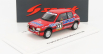 Spark-model Peugeot 205 1.6 Gti N 132 Rally Montecarlo 1986 Francois Delecour - Anne Chantal Pauwels 1:43 Červená