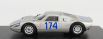 Spark-model Porsche 904 Gts N 174 4th Targa Florio 1965 J.bonnier - G.hill 1:43 Strieborná