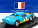 Spark-model Porsche 904 Gts N 5 Winner Rally D'elbeuf 1967 P.farjon 1:43 Light Blue Yellow