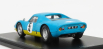 Spark-model Porsche 904 Gts N 5 Winner Rally D'elbeuf 1967 P.farjon 1:43 Light Blue Yellow