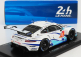 Spark-model Porsche 911 991-2 4.2l Rsr-19 Team Project-1 N 56 24h Le Mans 2021 E.perfetti - M.cairoli - R.pera 1:43 biela svetlomodrá