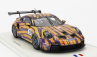 Spark-model Porsche 911 991 Gt3 Cup N 53 Porsche Carrera Cup France Spa 2021 Arthur Mathieu 1:43 Orange Purple