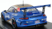 Spark-model Porsche 911 991 Gt3 N 7 Champion Porsche Carrera Cup Asia 2017 V.der Drift 1:43 Blue