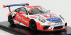 Spark-model Porsche 911 991 Gt3 N 7 Porsche Carrera Cup Australian Champion 2018 J.evans 1:43 White Orange