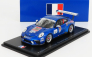 Spark-model Porsche 911 991 N 53 Porsche Carrera Cup France Champion 2018 A.guven 1:43 Blue