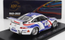 Spark-model Porsche 911 996 Gt3 R 3.6l Team Colucci Racing N 71 24h Le Mans 2000 C.wagner - S.lewis - B.mazzuoccola 1:43 Biela 2 Tones Blue