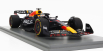 Spark-model Red bull F1 Rb18 Team Oracle Red Bull Racing N 1 Winner Belgicko Gp Majster sveta 2022 Max Verstappen 1:18 Matná modrá žltá červená