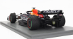 Spark-model Red bull F1 Rb18 Team Oracle Red Bull Racing N 1 Winner Japan Gp With Pit Board World Champion 2022 Max Verstappen 1:18 Matná modrá žltá červená