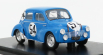 Spark-model Renault 4cv 1063 Team Rnu Renault N 54 24h Le Mans 1952 L.pons - P.moser 1:43 Light Blue