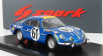 Spark-model Renault A110 Alpine Team Ecurie Leopard N 61 24h Le Mans 1968 N.nasbaumer - J.j.bourdon 1:43 Blue Met