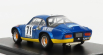 Spark-model Renault Alpine A110 1600s N 71 Winner Rally Criterium Des Cevennes 1971 B.darniche - A.mahe 1:43 Blue Met Yellow