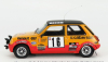 Spark-model Renault R5 Alpine N 16 Rally Montecarlo 1979 G.frequelin - J.delaval 1:43 Yellow Red Matte Black