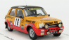 Spark-model Renault R5 Alpine N 16 Rally Montecarlo 1979 G.frequelin - J.delaval 1:43 Yellow Red Matte Black