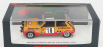 Spark-model Renault R5 Alpine N 16 Rally Montecarlo 1979 G.frequelin - J.delaval 1:43 Yellow Red Matte Black