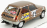 Spark-model Renault R5 Ls N 49 Rally Montecarlo 1975 A.follin - P.bertrand 1:43 Brown