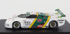 Spark-model Spice Se86c 3.3l V8 Team Pierre Alain Lombardi N 151 24h Le Mans 1989 P.a.lombardi - B.sotty - F.magnini 1:43 Bielozelená