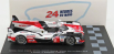 Spark-model Toyota Ts050 Hybrid 2.4l Turbo V6 Team Toyota Gazoo Racing N 8 Winner 24h Le Mans 2018 F.alonso - S.buemi - K.nakajima 1:87 Biela červená čierna