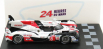 Spark-model Toyota Ts050 Hybrid Team Toyota Gazoo Racing N 8 Winner 24h Le Mans 2019 S.buemi - K.nakajima - F.alonso 1:87 Biela červená čierna