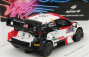 Spark-model Toyota Yaris Gr Rally1 Team Toyota Gazoo Racing Wrt N 33 Rally Montecarlo 2022 E.evans - S.martin 1:43 Biela červená čierna