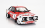 Sun-star Ford england Escort Rs 1800 (nočná verzia) N 4 4th Rally Lotto Haspengouw 1981 R.droogmans - R.joosten 1:18 červená biela