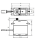 SW-1211SG WATERPROOF Digitálne servo