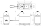 SW-1212SG+ WATERPROOF HiVolt Digital Servo (46kg-0,11s/60°)