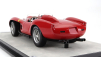 Tecnomodel Ferrari 250tr 3.1l V12 Testarossa Pontoon Fender Spider Press Version 1957 1:18 Red