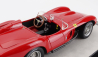 Tecnomodel Ferrari 250tr 3.1l V12 Testarossa Pontoon Fender Spider Press Version 1957 1:18 Red