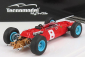 Tecnomodel Ferrari F1 512 N 8 Italy Gp 1965 John Surtees 1:43 Červená