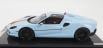 Tecnomodel Touring Superleggera Arese Rh95 (podvozok a motor F-12) 2021 1:18 Light Blue Orange - Farby zálivu