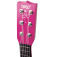 Tidlo Drevená gitara Star pink