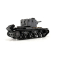 TORRO tank PRO 1/16 RC KV-2 754 (r) sivý - Infra IR