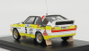 Trofeu Audi Quattro Sport N 5 Rally Sweden 1985 W.rohrl - C.geistdorfer 1:43 Biela Žltá Hnedá