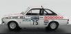 Trofeu Ford england Escort Mkii N 75 Rac Rally 1977 M.jackson - S.howard 1:43 Biela červená