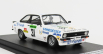 Trofeu Ford england Escort Mkii Rs 2000 N 31 2nd Rally Vila Do Conde 1981 F.gaspar 1:43 White