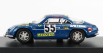 Trofeu Renault Alpine A110 N 55 Víťaz Trieda 1000km Spa 1970 J.m.jacquemin - B.palayer 1:43 Blue Met