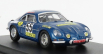 Trofeu Renault Alpine A110 N 55 Víťaz Trieda 1000km Spa 1970 J.m.jacquemin - B.palayer 1:43 Blue Met