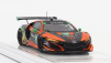 Truescale Acura Nsx Gt3 Evo Team Compass Racing N 76 Imsa 2021 M.mcmurry - M.farnbacher 1:43 oranžová čierna