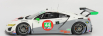 Truescale Acura Nsx Gt3 Evo Team Magnus Racing N 44 Imsa 24h Daytona 2021 D.farnbacher - A.lally - M.potter - S.pumpelly 1:18 bielo-sivá