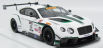 Truescale Bentley Continental V8 Gt3 Team Dyson Racing N 8 3rd Sonoma Gp Grand Prix 2014 B.leitzinger 1:18 Biela