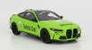 Truescale BMW radu 4 M4 M-performance (g82) Safety Car 24h Daytona 2022 1:18 Light Green Met