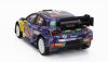 Truescale Ford england Puma Rally1 Red Bull Team Ford World Rally M-sport N 19 Winner Rally Montecarlo 2022 S.loeb - I.galmiche 1:18 Purple Yellow Black